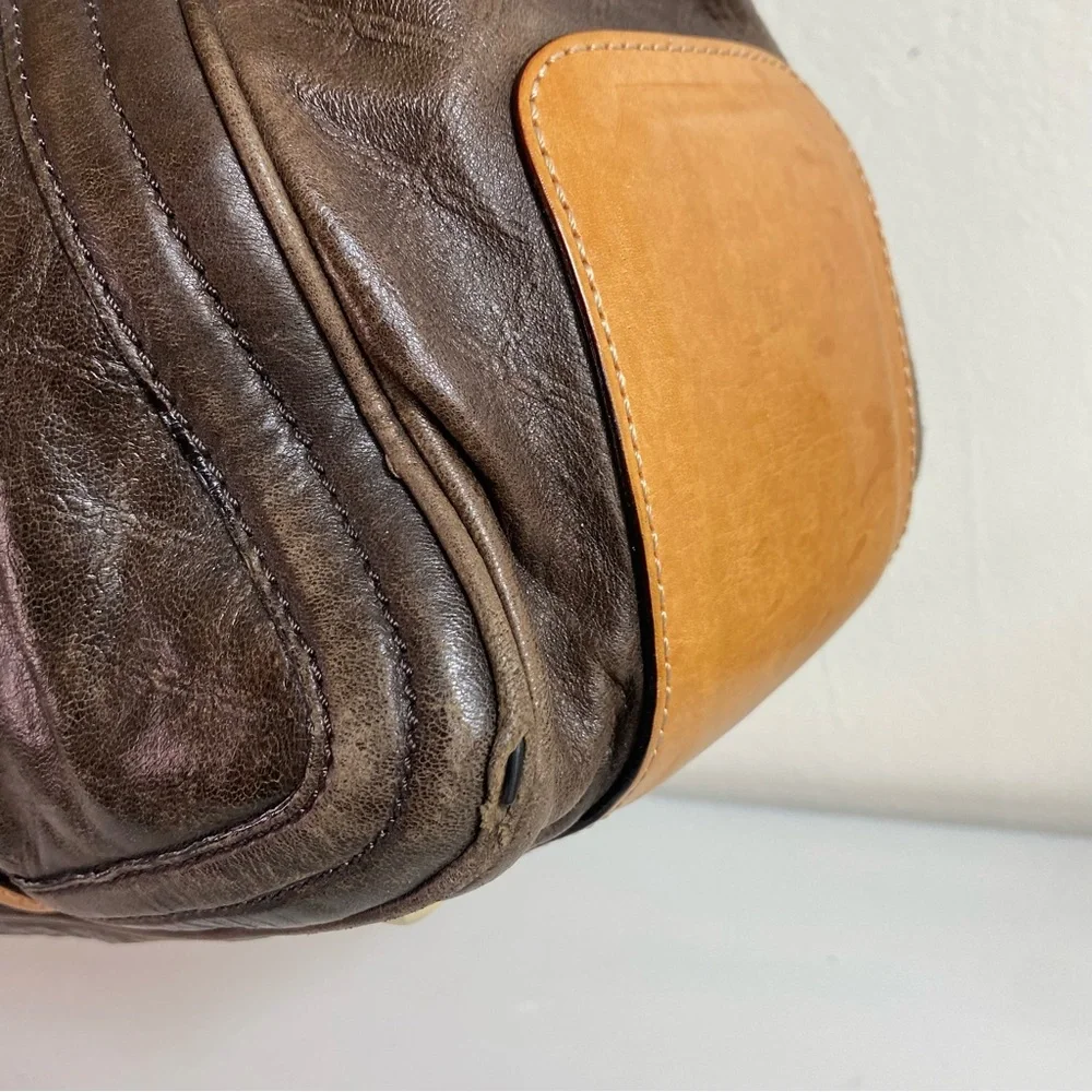 Lamb Fadeout Leather Stripe Purse - Picture 10 of 15